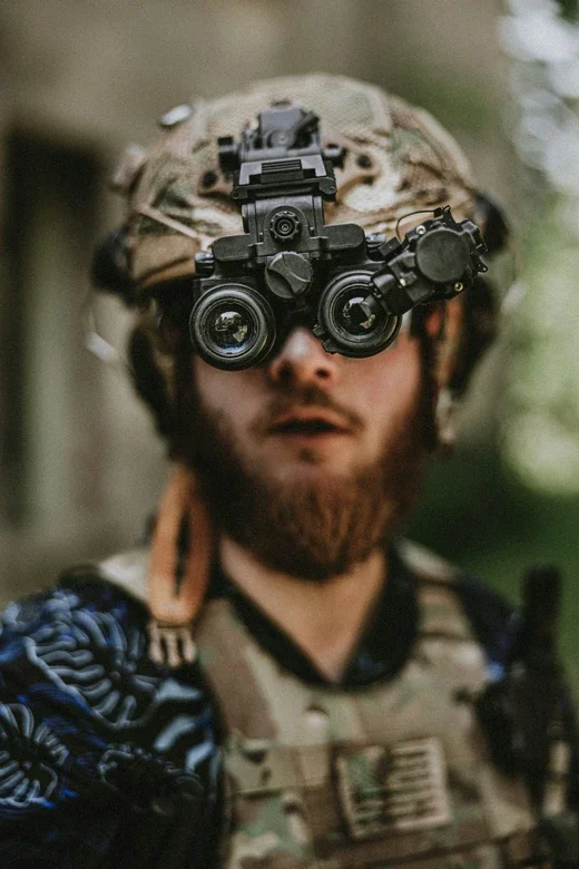 Optical equipment in an outdoor setting